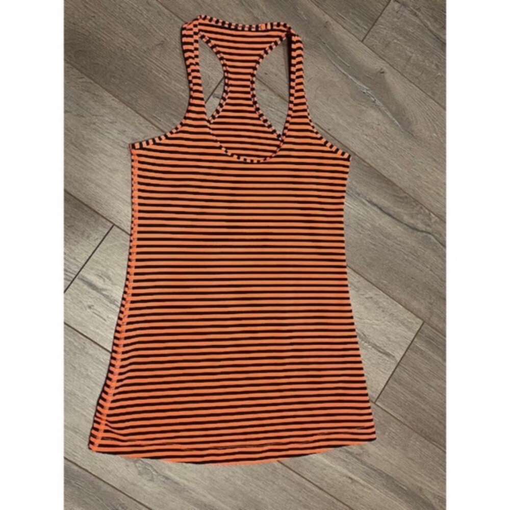 Lululemon Striped Racerback Tank Top - Picture 3 of 3